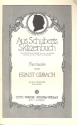 Aus Schubert's Skizzenbuch: für Salonorchester Direktion und Stimmen