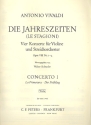 Konzert E-Dur RV269 op.8,1 'Der Frhling' fr Violine und Streicher Viola