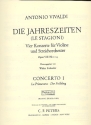 Konzert E-Dur RV269 op.8,1 'Der Frhling' fr Violine und Streicher Cello / Bass