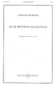 Dum Medium Silentium fr Mnnerchor (TTBB) a cappella Chorpartitur