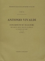 Concerto mi bemol maggiore op.8,5 F.I:26 per violino, archi e organo partitura