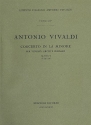 Concerto la minore per violino e archi, op. 3:6 , F I:176, R 356, P 1 partitura