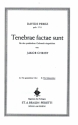 Tenebrae factae sunt für Männerchor Partitur (la)