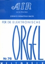 Air (aus der D-Dur Suite) Nr.3 BWV1068 fr E-Orgel