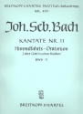 Lobet Gott in seinen Reichen Kantate Nr.11 BWV11 Partitur