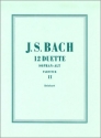 12 Duette aus Kantaten Band 2 (Nr. 4-6) fr 2 Singstimmen (SA) und Orgel