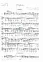 Orpheus und Eurydike Oper in 3 Akten Chorstimme Sopran