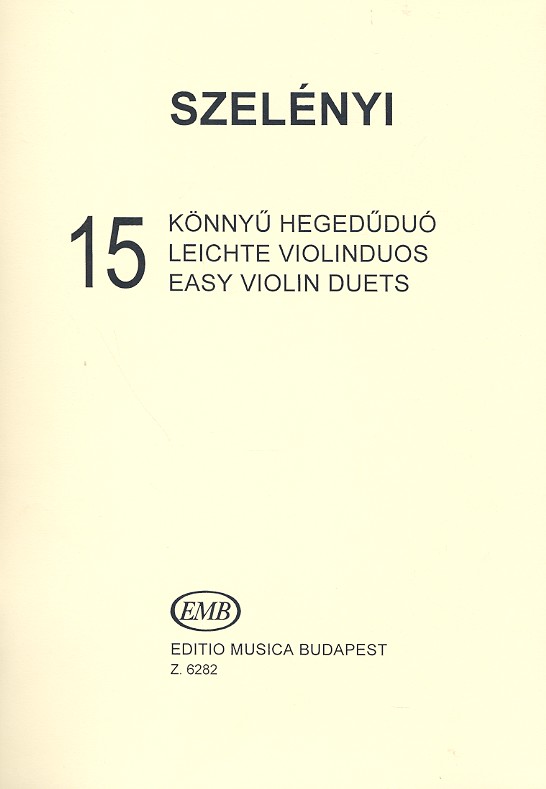15 leichte Duos fr 2 Violinen Spielpartitur