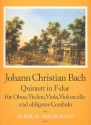 Quintett F-Dur op.22,2 fr Oboe, Violine, Viola, Violoncello und obligates Cembalo