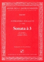 Sonata  tre fr Sopranblockflte, Cornetto, Fagott und Bc Partitur