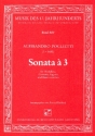 Sonata a tre fr Sopranblockflte, Cornetto, Fagott und Bc Partitur