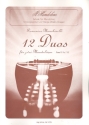12 Duos Band 2 (Nr.7-12) fr 2 Mandolinen Spielpartitur