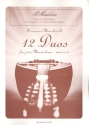 12 Duos Band 2 (Nr.7-12) fr 2 Mandolinen Spielpartitur