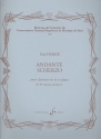 Andante Scherzo pour clarinette et piano