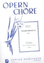 Triumphmarsch aus Aida fr gem Chor und Klavier Partitur