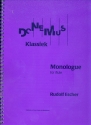Monologue (1969) for flute