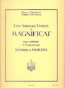 30 VERSETS DE PACHELBEL POUR ORGUE 100 NOUVEAUX VERSETS DE MAGNIFICAT VOL.1 PIERRONT, NOELIE, ED.