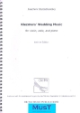 Klezmer's Wedding Music for violin, cello and piano,  parts Verlagskopie