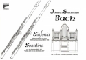 Hirtensinfonia aus BWV248  und Sonatina aus BWV106 fr 2 Flten und Orgel (Cemb/Klav) Partitur und Stimmen