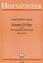 Sonate D-Dur (T39) fr Kontrabass und Klavier
