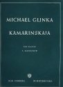 Kamarinskaja fr Klavier