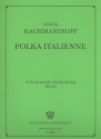 Polka italienne fr Violine und Klavier