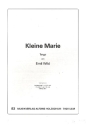 KLEINE MARIE TANGO FUER HANDHARMONIKA (MIT 2. STIMME) HOLZSCHUH, ALFONS, ED