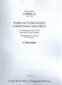 Concerto grosso g-Moll op.6,8 fr 2 Violinen, Violoncello und Streicher Stimmenset (Soli-3-3-2-3)