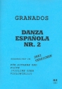 Danza espanola Nr.2 für Gitarre und Flöte (oder Violine oder Cello) 4 Stimmen