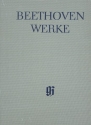 Beethoven Werke Abteilung 5 Band 4 Werke fr Klavier und ein Instrument