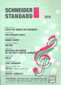 Schneider Standard Band 215: fr Gesang und Klavier