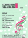 Schneider Standard Band 222: fr Gesang und Klavier