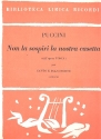 Non la sospiri la nostra casetta per soprano e pianoforte