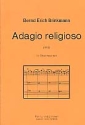 ADAGIO RELIGIOSO FUER STREICHQUARTETT PARTITUR+STIMMEN (1996)