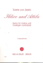 Ildico und Attila fr Violine und Kontraba 2 Spielpartituren