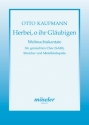 Herbei o ihr Glubigen fr gem Chor (SAM), Streicher und Metallstabspiele Parttitur