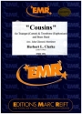 COUSINS FOR TRUMPET (CORNET) AND TROMBONE (EUPHONIUM) AND BRASS BAND SCORE+PARTS