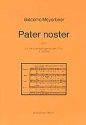 Pater noster fr gem Chor a cappella Singpartitur