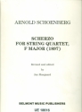 Scherzo F major for string quartet parts