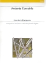 Andante cantabile for flute quartet or flute chorus score and 6 parts