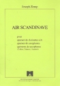 Air scandinave pour quintette de saxophones (aatbar) partition+parties