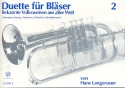 Duette fr Blser Band 2 fr Trompete (Posaune, Tenorhorn, Klarinette, Saxophon)