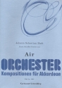 Air aus der Orchestersuite Nr.3 fr Akkordeonorchester Partitur