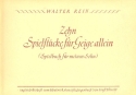 10 Spielstcke fr Violine solo
