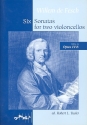 6 Sonatas op.4b for 2 violoncellos score