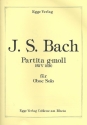 Partita g-Moll BWV1030 fr Oboe solo