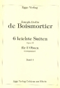 6 leichte Suiten op.17 Band 1 (Nr.1-3) fr 2 Oboen