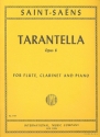 Tarantella op.6 for flute, clarinet and piano parts