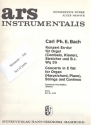 Konzert Es-Dur Wq35 für Orgel (Cembalo, Klavier), Streicher und Bc Streicherset