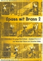 Spa mit Brass Band 2 Grundkurs fr junge Blechblser Spielpartitur in C